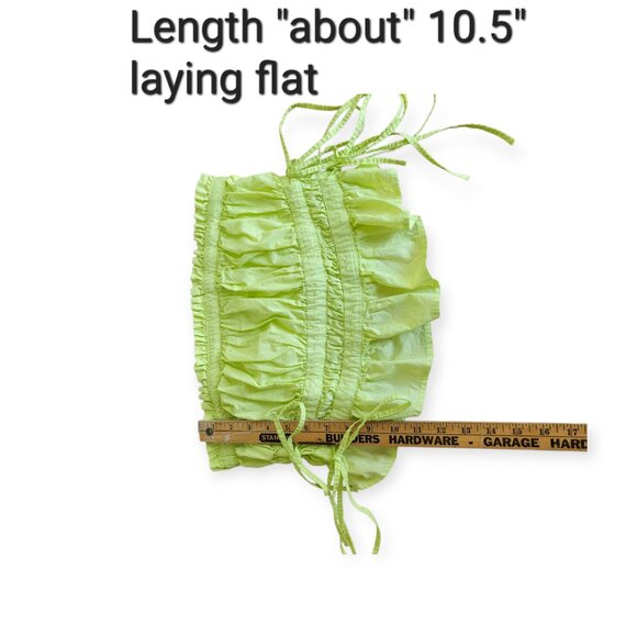 Free People sleeveless fairycore tiered Gabby convertible limoncello top size XS - Picture 10 of 13